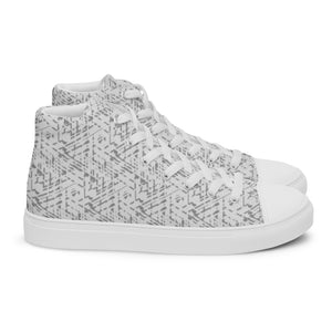 REMBRANDT Men’s high top canvas shoes