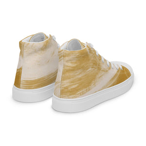 MOCHA Men’s high top canvas shoes