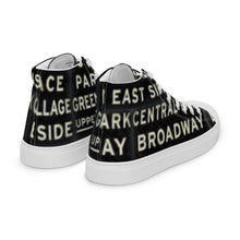 Load image into Gallery viewer, NEW YORK Men’s high top canvas shoes
