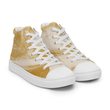 Load image into Gallery viewer, MOCHA Men’s high top canvas shoes
