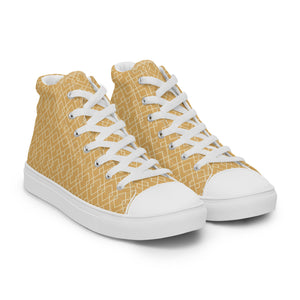 CAMBRIDGE Men’s high top canvas shoes