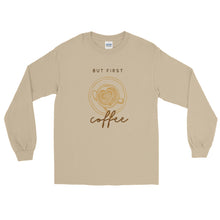 Load image into Gallery viewer, FIRST COFFEE Men’s Long Sleeve Shirt
