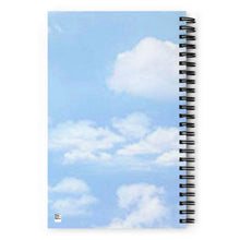 Load image into Gallery viewer, BLUE SKIES Spiral notebook
