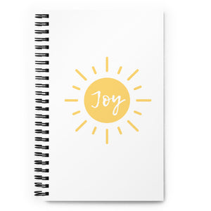 JOY Spiral notebook