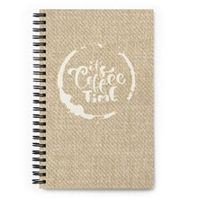 Load image into Gallery viewer, IT‘S COFFEE TIME Spiral notebook
