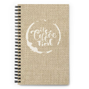 IT‘S COFFEE TIME Spiral notebook