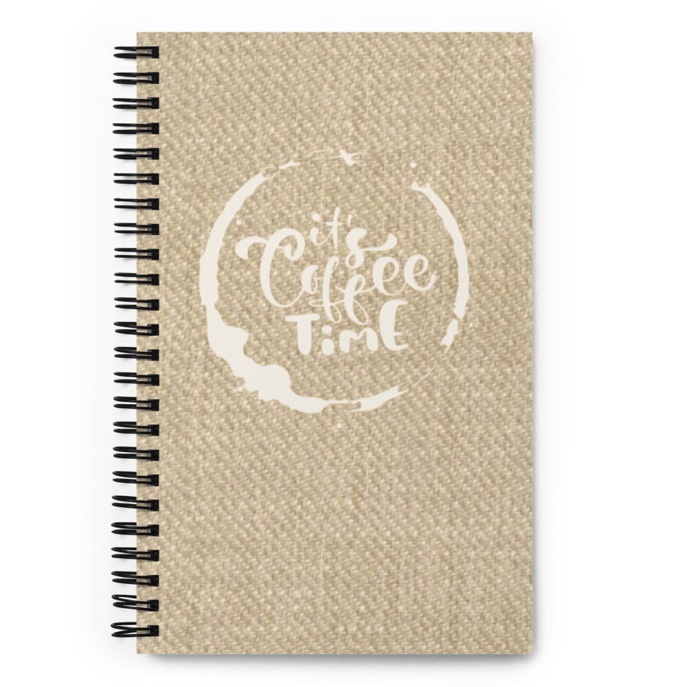 IT‘S COFFEE TIME Spiral notebook