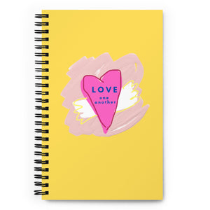 LOVE ONE ANOTHER Spiral notebook