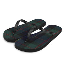 Load image into Gallery viewer, BW PLAID Flip-Flops
