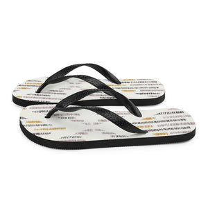 WOVEN Flip-Flops