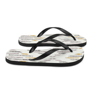 WOVEN Flip-Flops