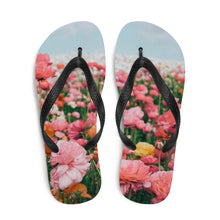 Load image into Gallery viewer, FLOWER GARDEN Flip-Flops
