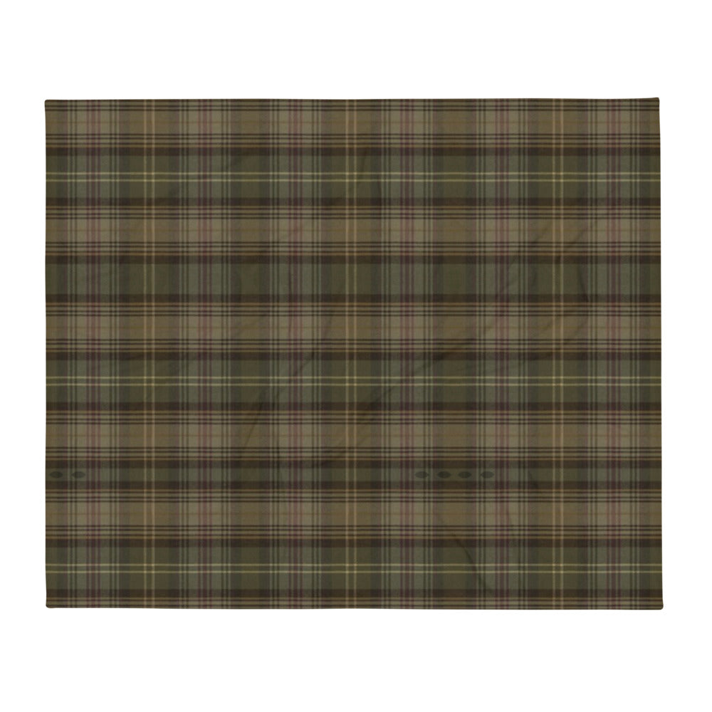 ROYAL TOAST TARTAN PLAID Throw