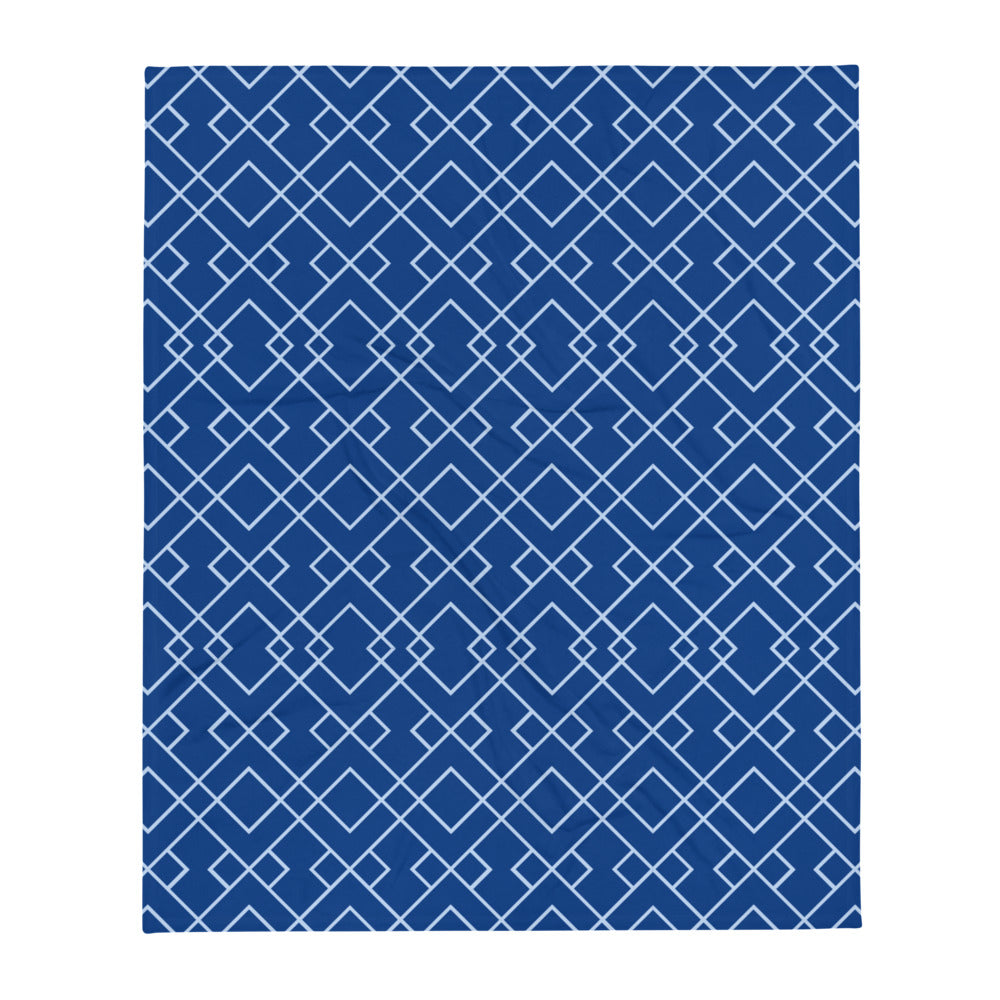 ROYAL BLUE Throw Blanket