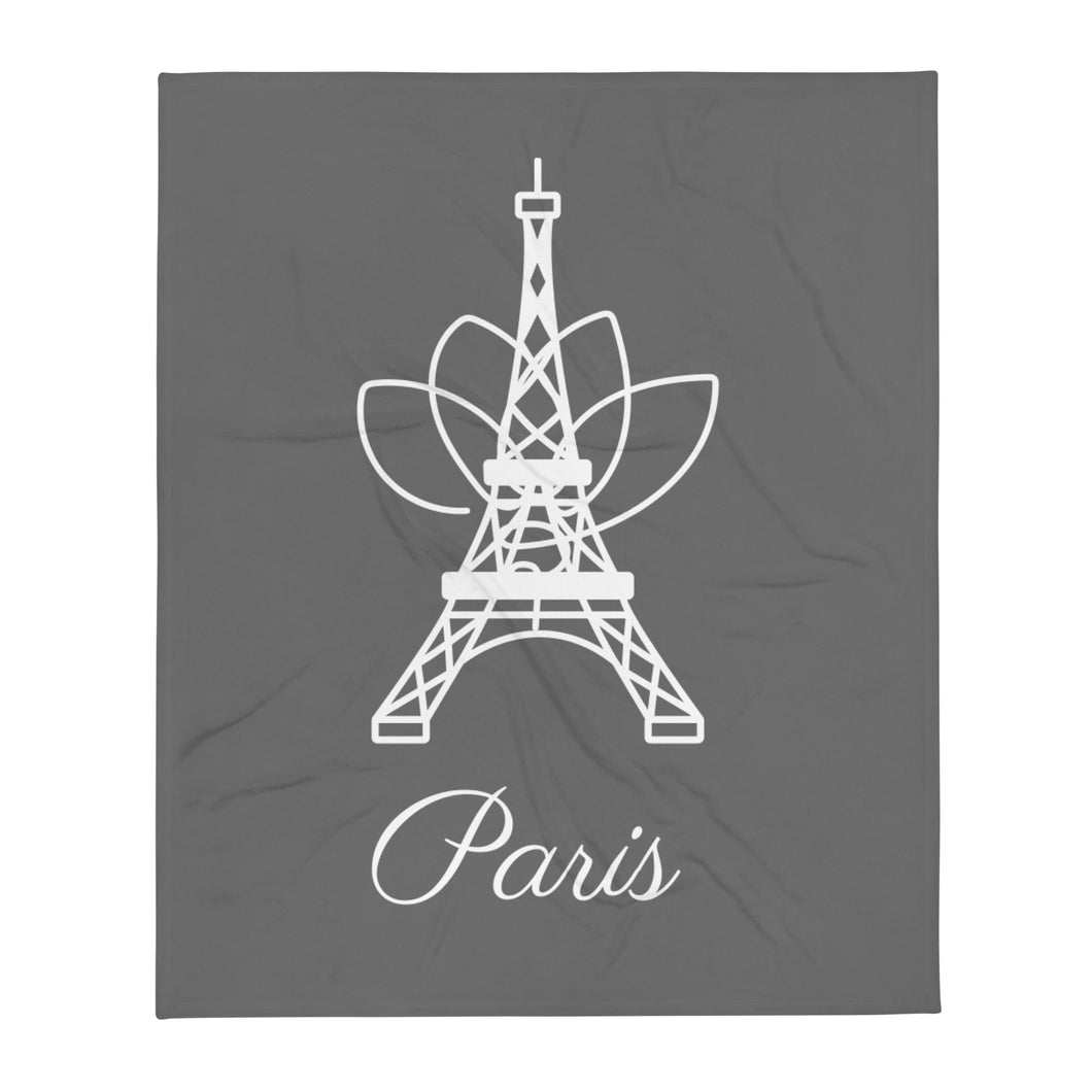 PARIS Throw Blanket