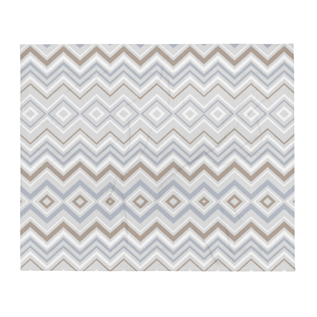 MODERN CHEVRON Throw Blanket