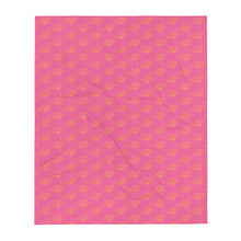 Load image into Gallery viewer, GOLD FLOWER Throw Blanket
