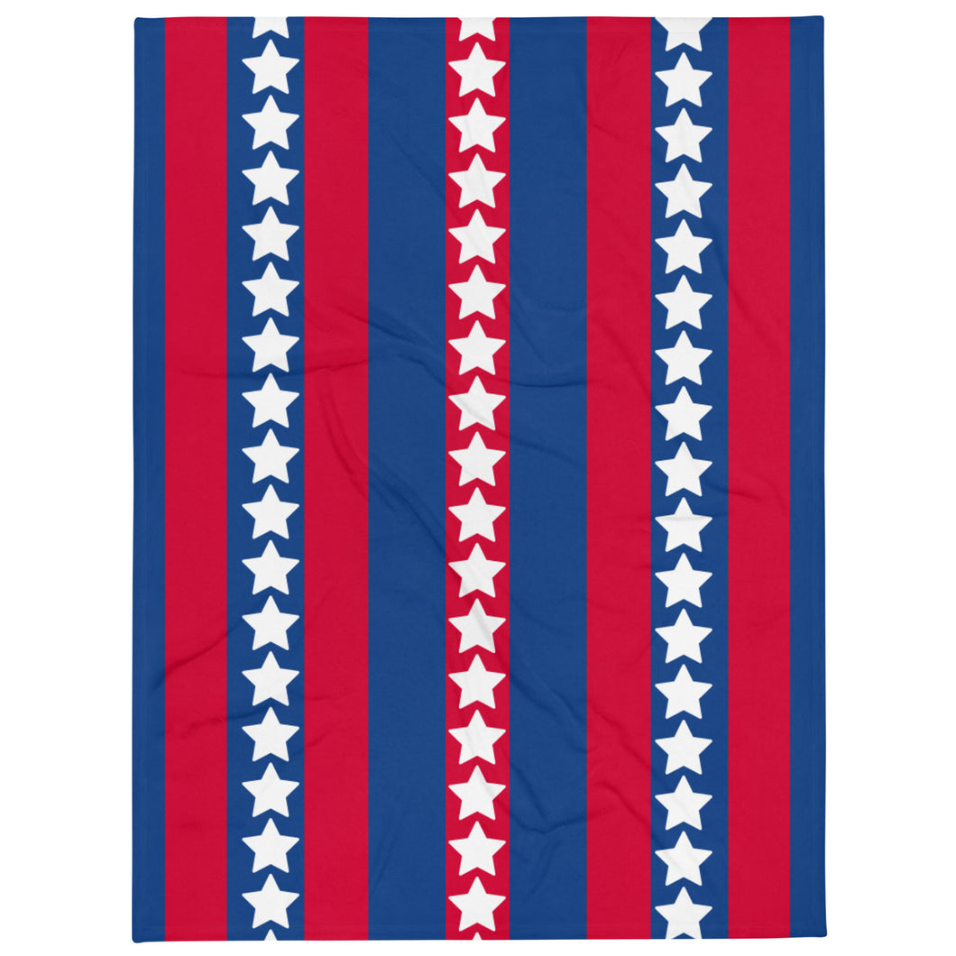 STARS AND STRIPES Throw Blanket