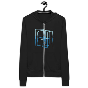 MODERN Unisex zip hoodie