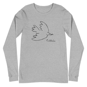 DOVE-PICASSO Unisex Long Sleeve Tee