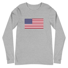 Load image into Gallery viewer, USA Unisex Long Sleeve Tee
