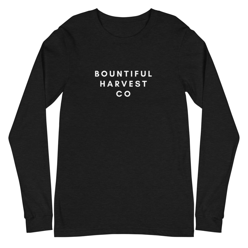 BOUNTIFUL HARVEST CO Unisex Long Sleeve Tee