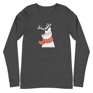 CHRISTMAS CAT Unisex Long Sleeve Tee