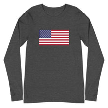 Load image into Gallery viewer, USA Unisex Long Sleeve Tee
