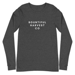 BOUNTIFUL HARVEST CO Unisex Long Sleeve Tee