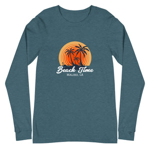 BEACH TIME Unisex Long Sleeve Tee