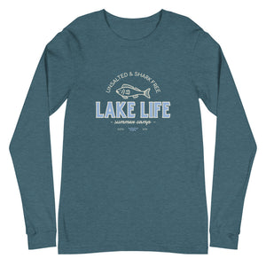 LAKE LIFE Unisex Long Sleeve Tee