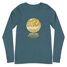 Load image into Gallery viewer, LET’S GO OUTSIDE Unisex Long Sleeve Tee
