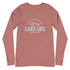 LAKE LIFE Unisex Long Sleeve Tee