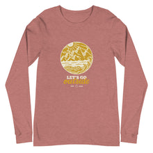 Load image into Gallery viewer, LET’S GO OUTSIDE Unisex Long Sleeve Tee
