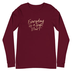 FRESH START Unisex Long Sleeve Tee