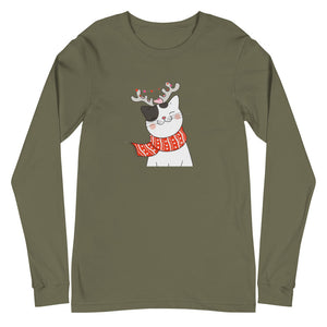 CHRISTMAS CAT Unisex Long Sleeve Tee