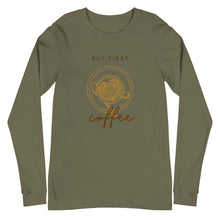 Load image into Gallery viewer, FIRST COFFEE Unisex Long Sleeve Tee
