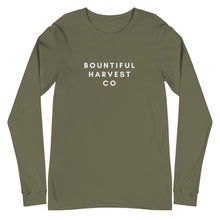 Load image into Gallery viewer, BOUNTIFUL HARVEST CO Unisex Long Sleeve Tee
