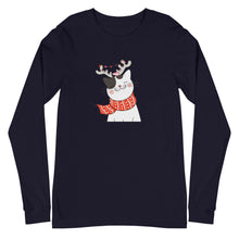 Load image into Gallery viewer, CHRISTMAS CAT Unisex Long Sleeve Tee
