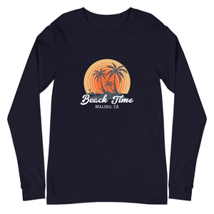 BEACH TIME Unisex Long Sleeve Tee