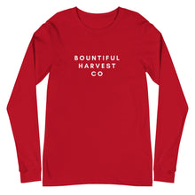 Load image into Gallery viewer, BOUNTIFUL HARVEST CO Unisex Long Sleeve Tee
