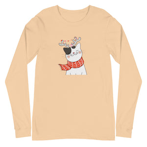 CHRISTMAS CAT Unisex Long Sleeve Tee