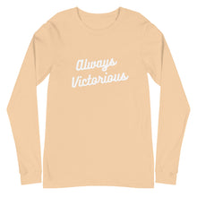 Load image into Gallery viewer, ALWAYS VICTORIOUS Unisex Long Sleeve Tee
