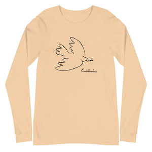 DOVE-PICASSO Unisex Long Sleeve Tee