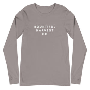 BOUNTIFUL HARVEST CO Unisex Long Sleeve Tee