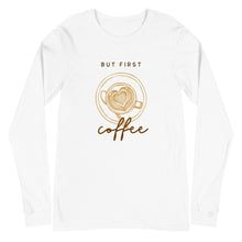 Load image into Gallery viewer, FIRST COFFEE Unisex Long Sleeve Tee
