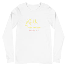 Load image into Gallery viewer, RISE UP Unisex Long Sleeve Tee
