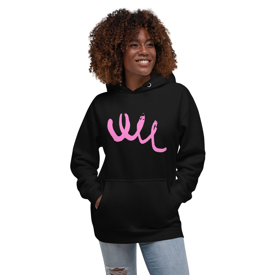 PINK SWIRL Unisex Hoodie