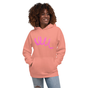 PINK SWIRL Unisex Hoodie