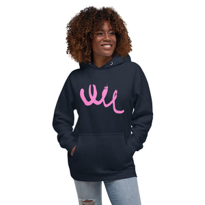 PINK SWIRL Unisex Hoodie